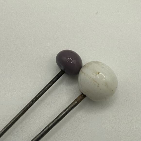 Vintage Stick Pins Lot of Nine Silver Tone 1.5” to 4.5” - Picture 8 of 11